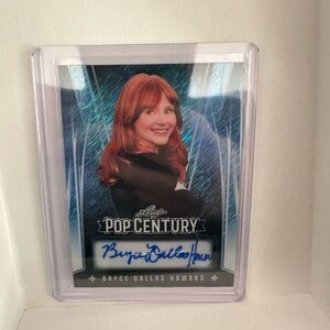 Leaf Pop Century Trading Card Bryce Dallas Howard 5/7